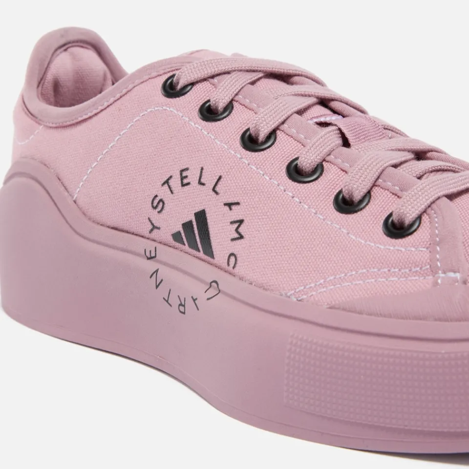 Trainers|Dr. Martens adidas by Stella McCartney Women's Asmc Canvas Court Trainers - UK 8