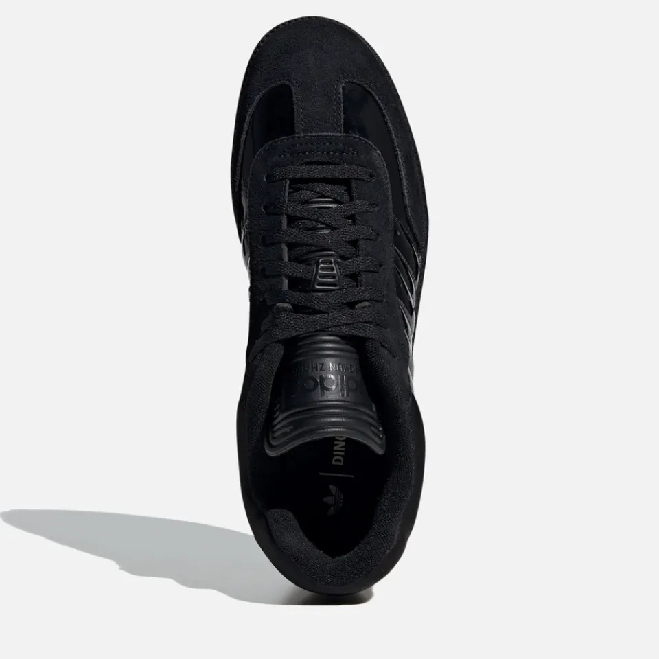 Trainers|Trainers|Dr. Martens adidas X DingYun Zhang Samba Patent-Leather and Suede Trainers - UK 4