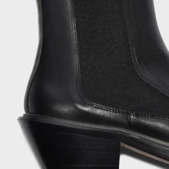 Boots|Aeyde Women's Antonia Leather Chelsea Boots - UK 3
