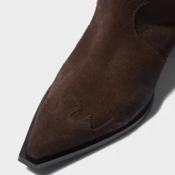 Boots|Aeyde Women's Aruna Suede Knee-High Boots - UK 3