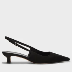 Heels|Birkenstock Aeyde Women's Catrina Suede Kitten Heels - UK 4