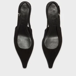 Heels|Birkenstock Aeyde Women's Catrina Suede Kitten Heels - UK 4