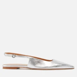 Flats|Dr. Martens Aeyde Women's Fedora Patent-Leather Sling-Back Flats - UK 8