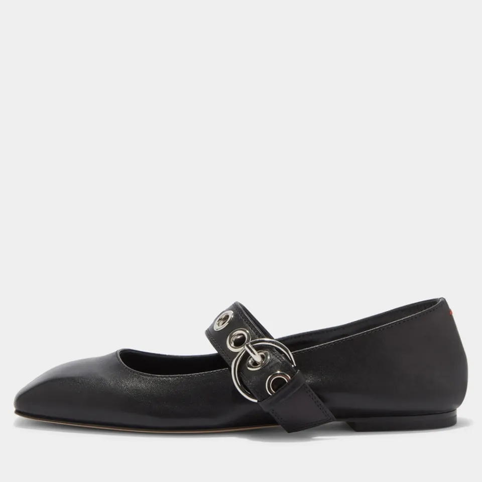 Flats|Dr. Martens Aeyde Women's Uma Eyelet Leather Ballet Flats - UK 3