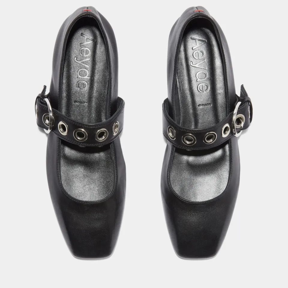 Flats|Dr. Martens Aeyde Women's Uma Eyelet Leather Ballet Flats - UK 3