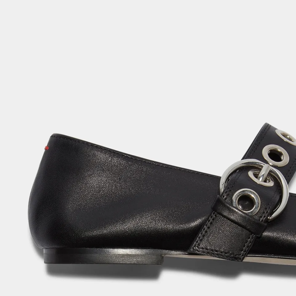 Flats|Dr. Martens Aeyde Women's Uma Eyelet Leather Ballet Flats - UK 3