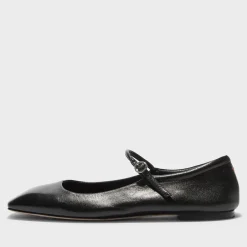 Flats|Anine Bing Aeyde Women's Uma Leather Mary Jane Flats - UK 8