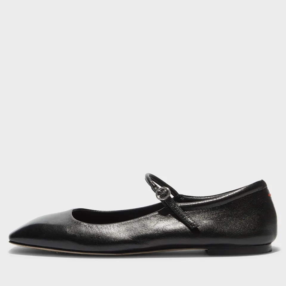 Flats|Anine Bing Aeyde Women's Uma Leather Mary Jane Flats - UK 8