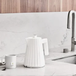 Kitchen|Dr. Martens Alessi Electric Kettle - Plisse White - 1L