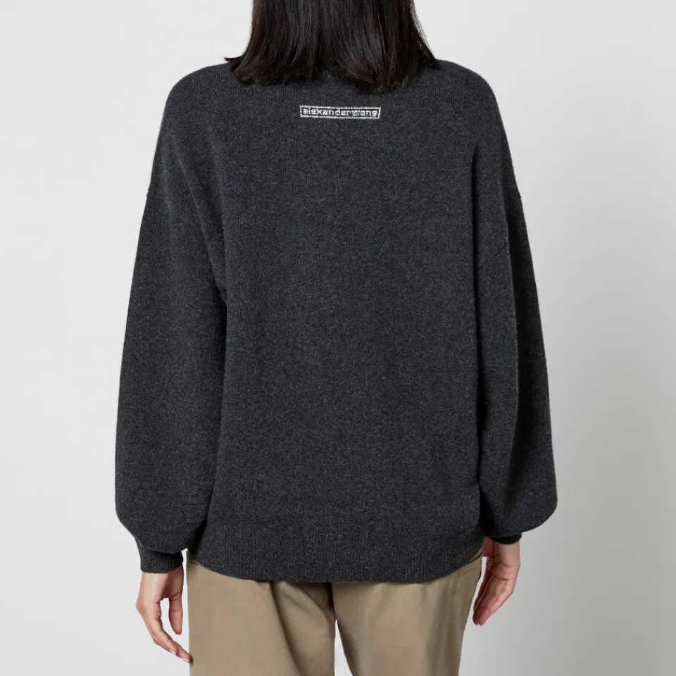 Loungewear|Sweatshirts|Dr. Martens Alexander Wang Beiress Oversized Wool-Blend Jumper - L