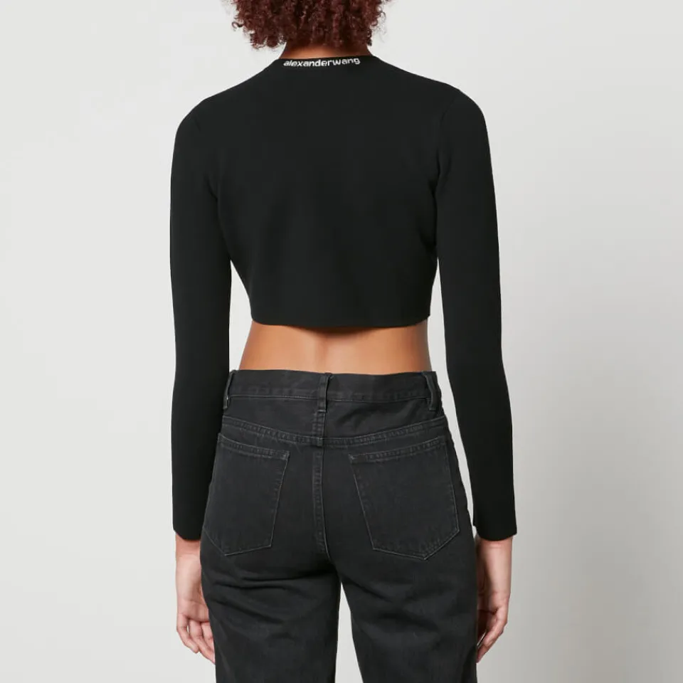 Knitwear|Dr. Martens Alexander Wang Cropped Cotton Cardigan - XS