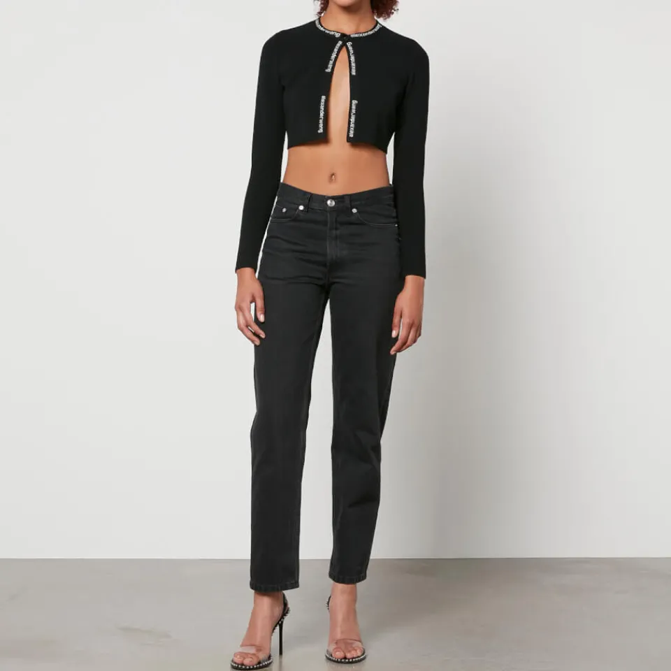 Knitwear|Dr. Martens Alexander Wang Cropped Cotton Cardigan - XS