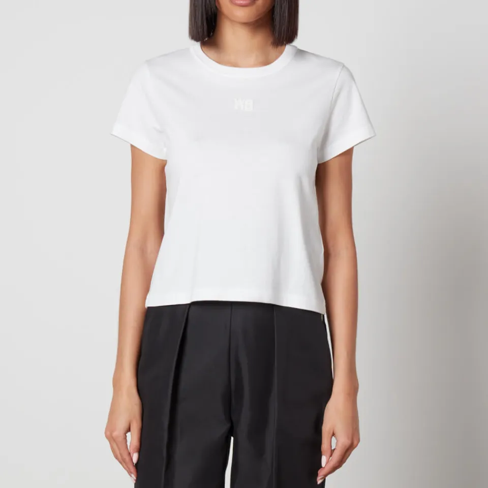 Loungewear|T-Shirts And Tops|Dr. Martens Alexander Wang Essential Logo-Detailed Cotton T-Shirt - XXS