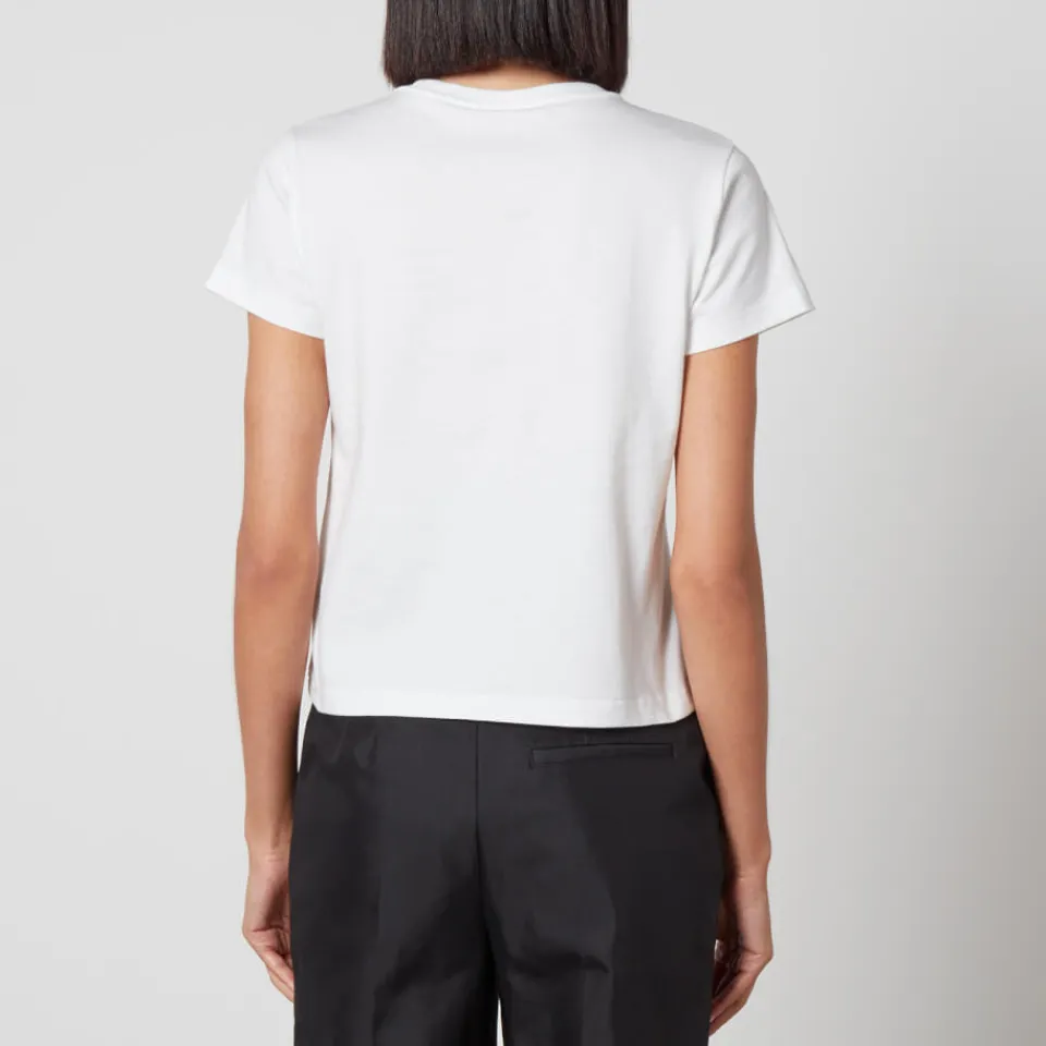 Loungewear|T-Shirts And Tops|Dr. Martens Alexander Wang Essential Logo-Detailed Cotton T-Shirt - XXS