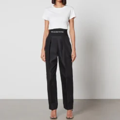 Loungewear|T-Shirts And Tops|Dr. Martens Alexander Wang Essential Logo-Detailed Cotton T-Shirt - XXS
