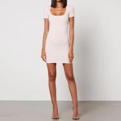 Dresses|Dresses|Alexander Wang Pointelle-Knit Mini Dress - XS