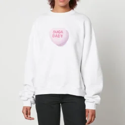 Loungewear|Sweatshirts|Alexander Wang Suga Baby Cotton-Jersey Sweatshirt - L