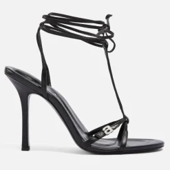 Heels|Sandals & Slides|Dr. Martens Alexander Wang Women's Lucienne 105 Leather Heeled Sandals - UK 3