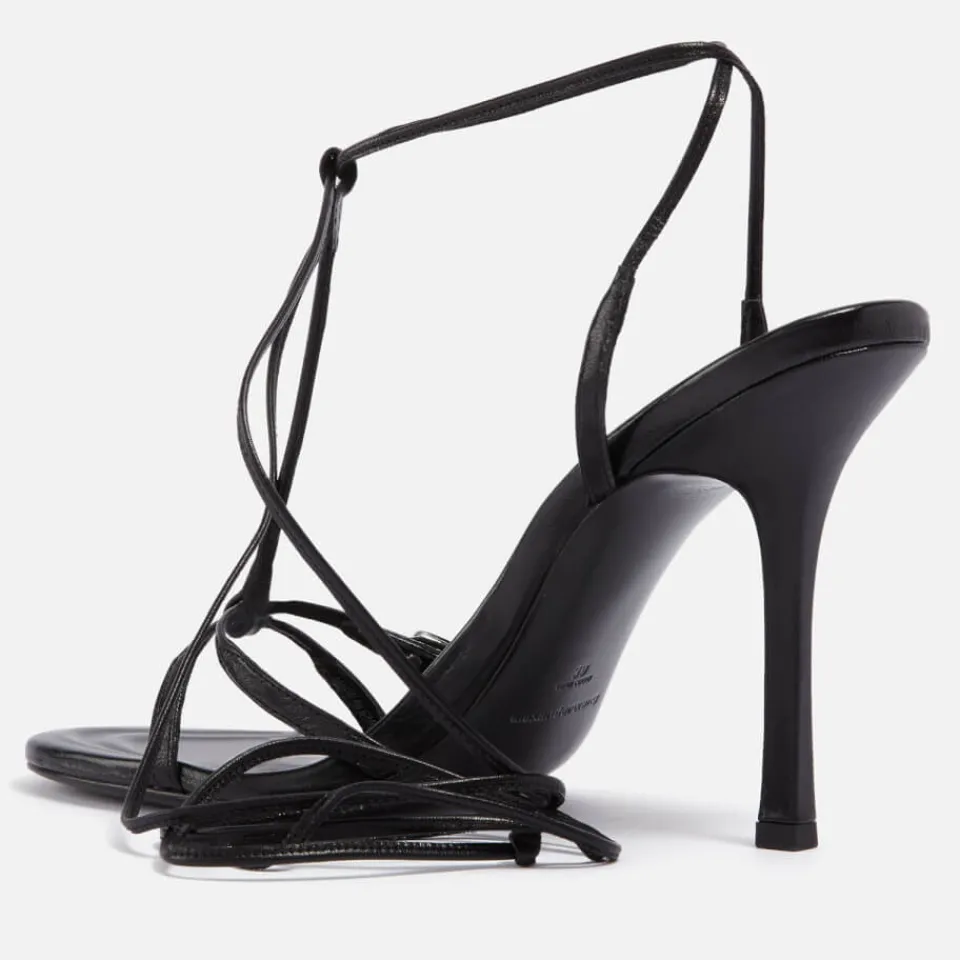 Heels|Sandals & Slides|Dr. Martens Alexander Wang Women's Lucienne 105 Leather Heeled Sandals - UK 3