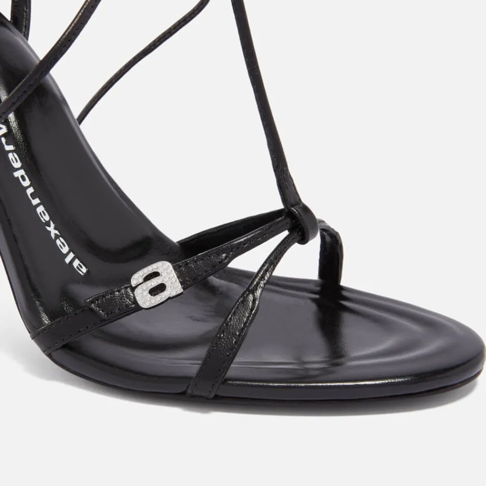 Heels|Sandals & Slides|Dr. Martens Alexander Wang Women's Lucienne 105 Leather Heeled Sandals - UK 3