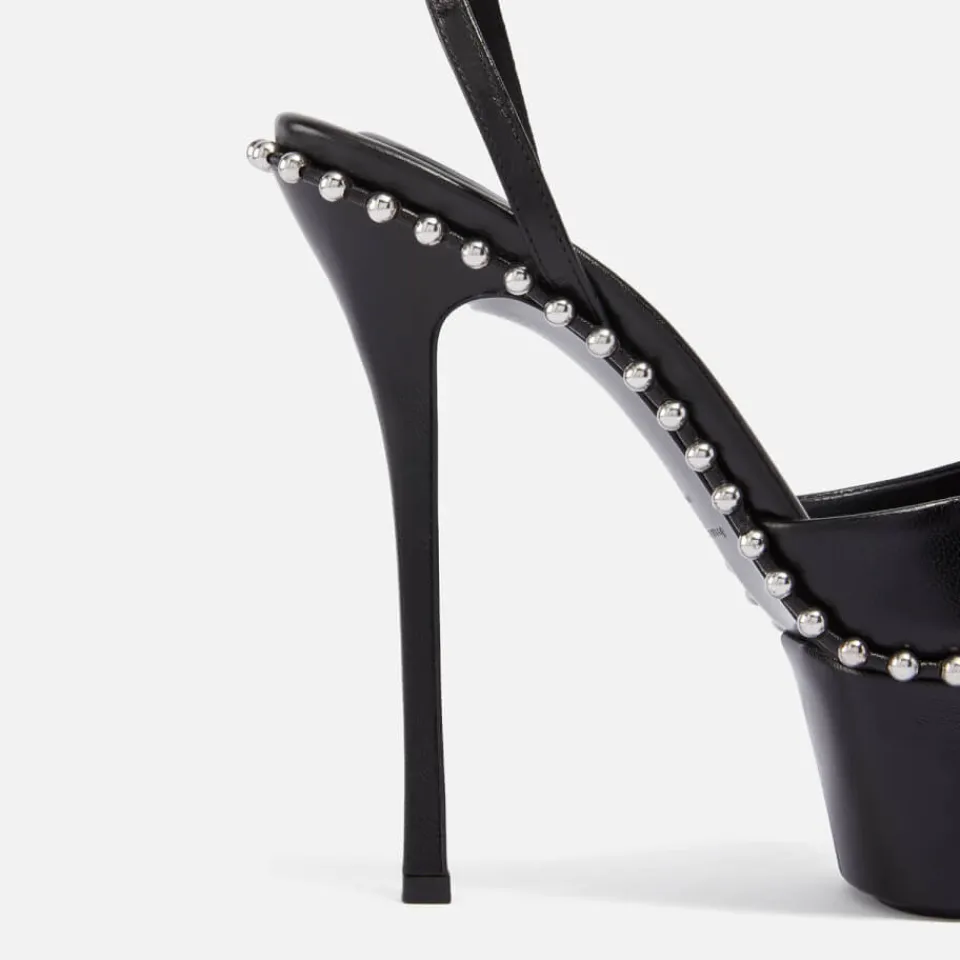 Heels|Sandals & Slides|Dr. Martens Alexander Wang Women's Nova 145 Leather Platform Sandals - UK 3