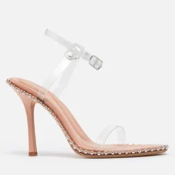Heels|Sandals & Slides|Dr. Martens Alexander Wang Women's Nova 105 PVC Heeled Sandals - UK 3