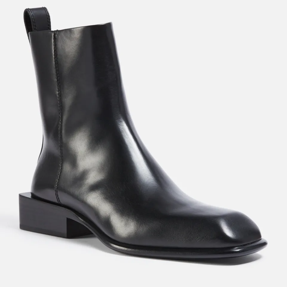 Boots|Dr. Martens Alexander Wang Women's Throttle Leather Ankle Boots - UK 8