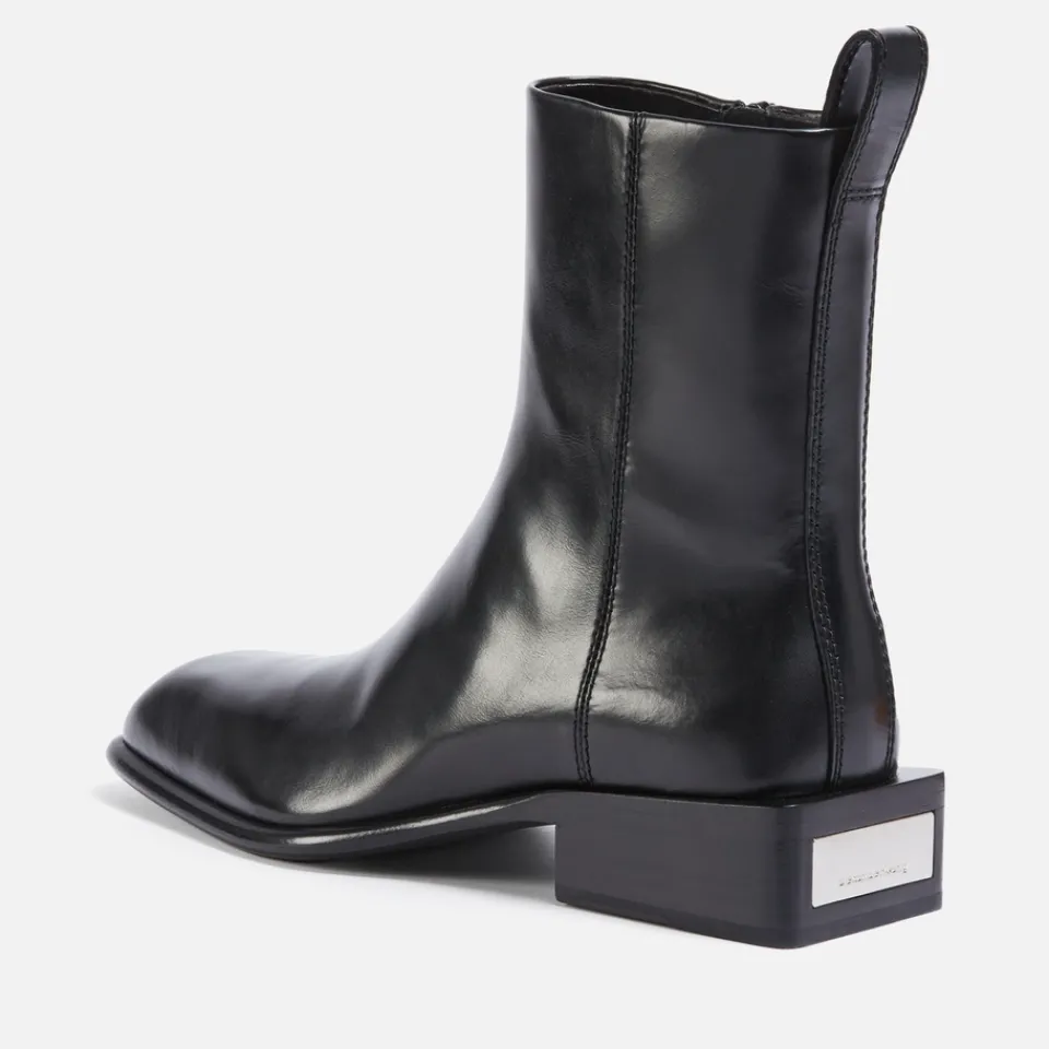 Boots|Dr. Martens Alexander Wang Women's Throttle Leather Ankle Boots - UK 8