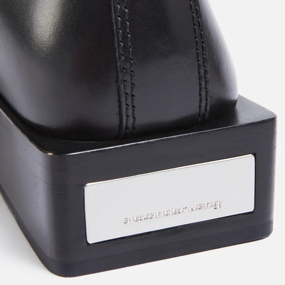 Boots|Dr. Martens Alexander Wang Women's Throttle Leather Ankle Boots - UK 8