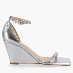 Heels|Sandals & Slides|Keen ALOHAS Women's Gate Shimmer Leather Wedged Sandals - UK 6