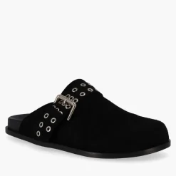 Flats|Toit Volant ALOHAS Women's Halia Suede Mules - UK 3.5