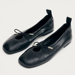 Flats|Isabel Marant ALOHAS Women's Rosalind Leather Ballet Flats - UK 3.5