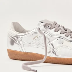Trainers|Ganni ALOHAS Women's Tb.490 Rife Patent Leather Trainers - UK 3.5
