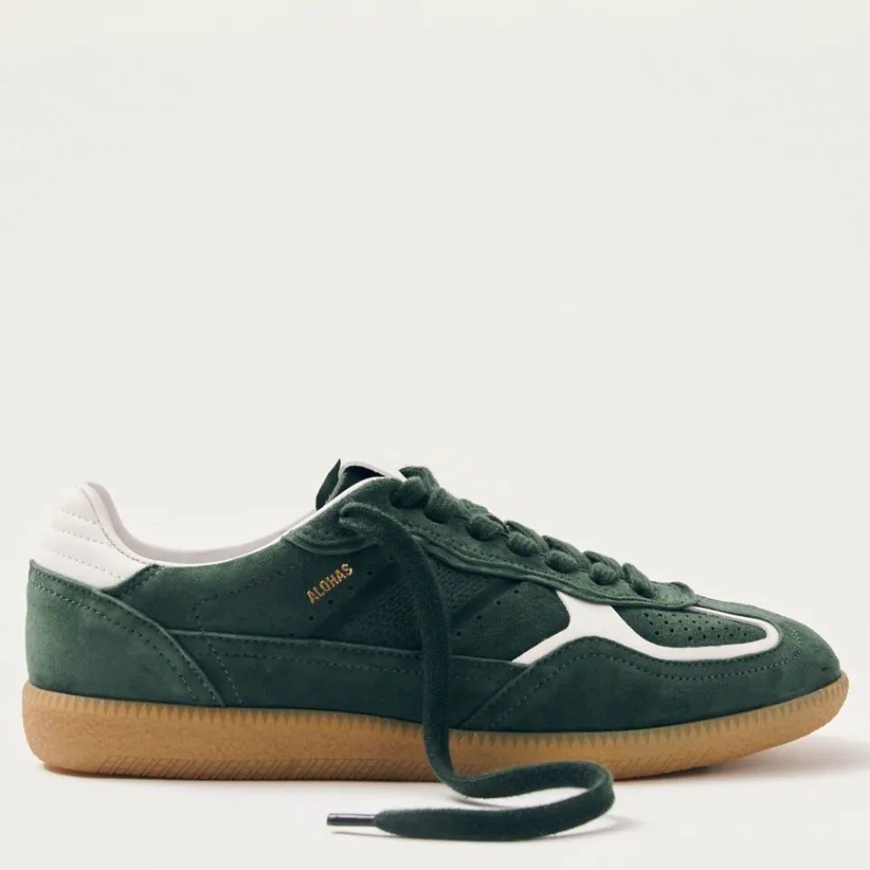 Trainers|Ganni ALOHAS Women's Tb.490 Rife Suede Trainers - UK 3.5