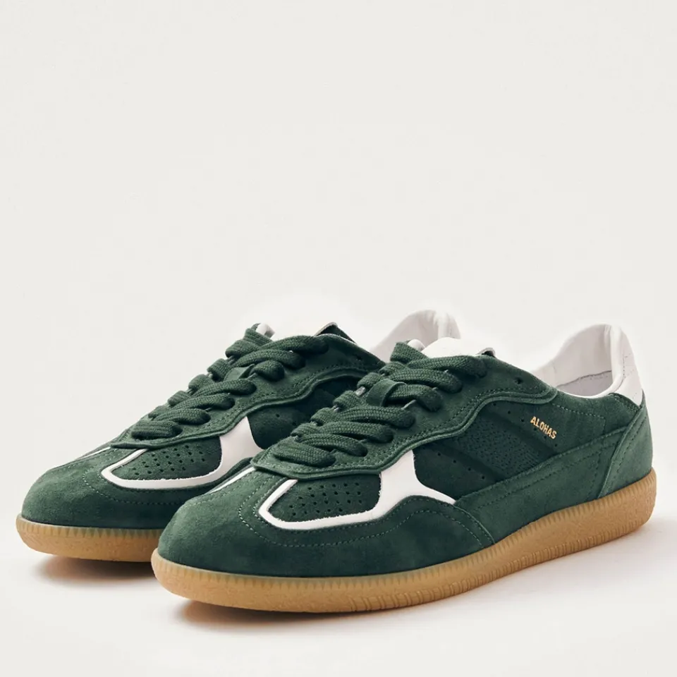 Trainers|Ganni ALOHAS Women's Tb.490 Rife Suede Trainers - UK 3.5