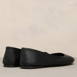 Flats|Ganni AMI Adc Leather Ballerinas - EU/IT 37