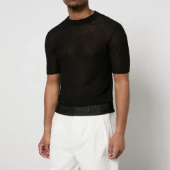 T-Shirts|T-Shirts|A.P.C. AMI Bouclé-Jersey T-Shirt - S