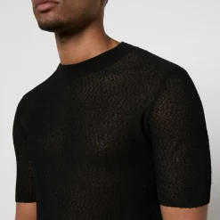 T-Shirts|T-Shirts|A.P.C. AMI Bouclé-Jersey T-Shirt - S