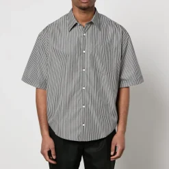 Shirts|Shirts|MARANT AMI Boxy Fit Cotton-Poplin Shirt - XS
