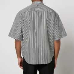 Shirts|Shirts|MARANT AMI Boxy Fit Cotton-Poplin Shirt - XS