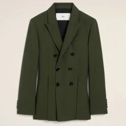 Jackets|Coats|Dr. Martens AMI Classic Double-Breasted Wool Jacket - UK 6