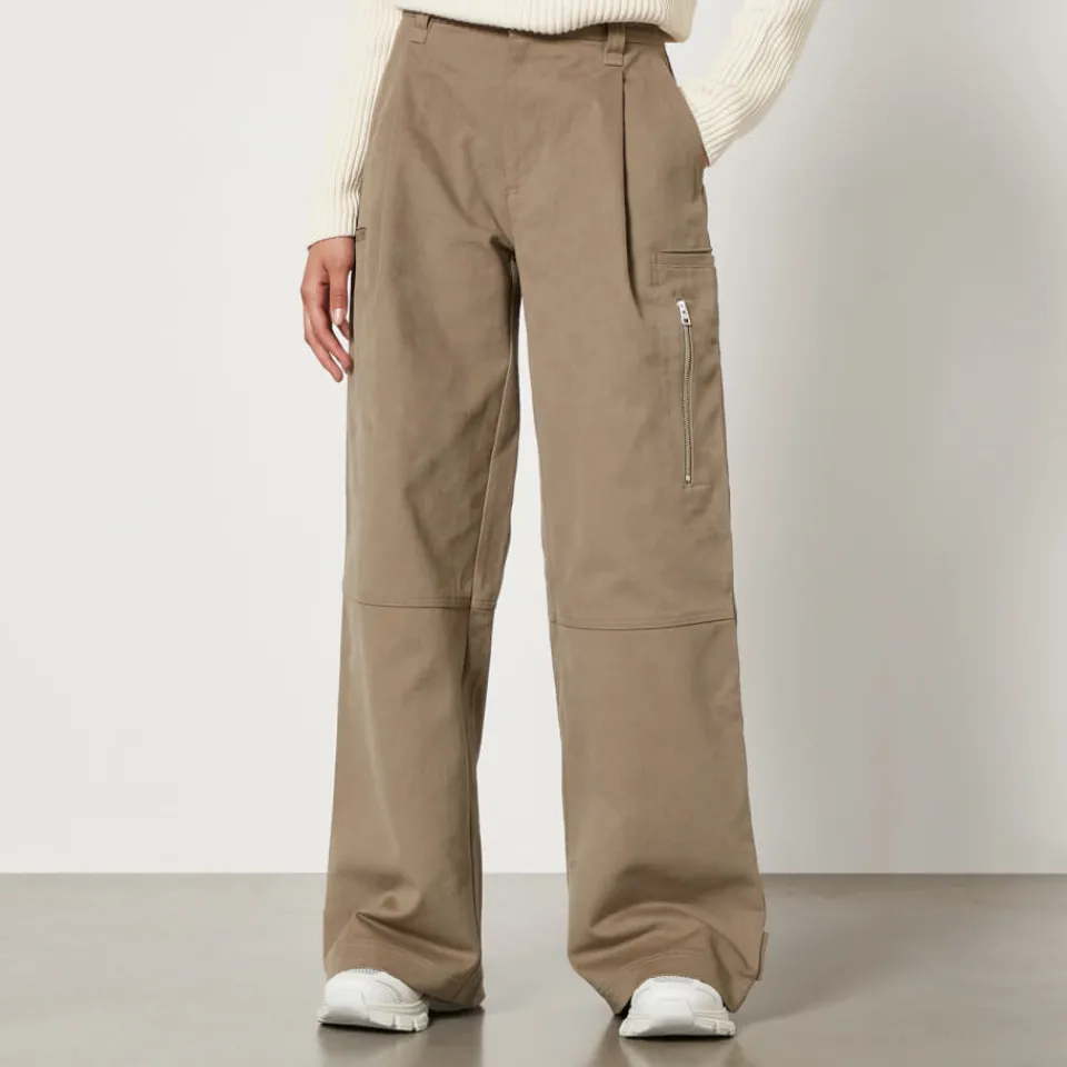 Trousers|AMI Cotton Cargo Trousers - M