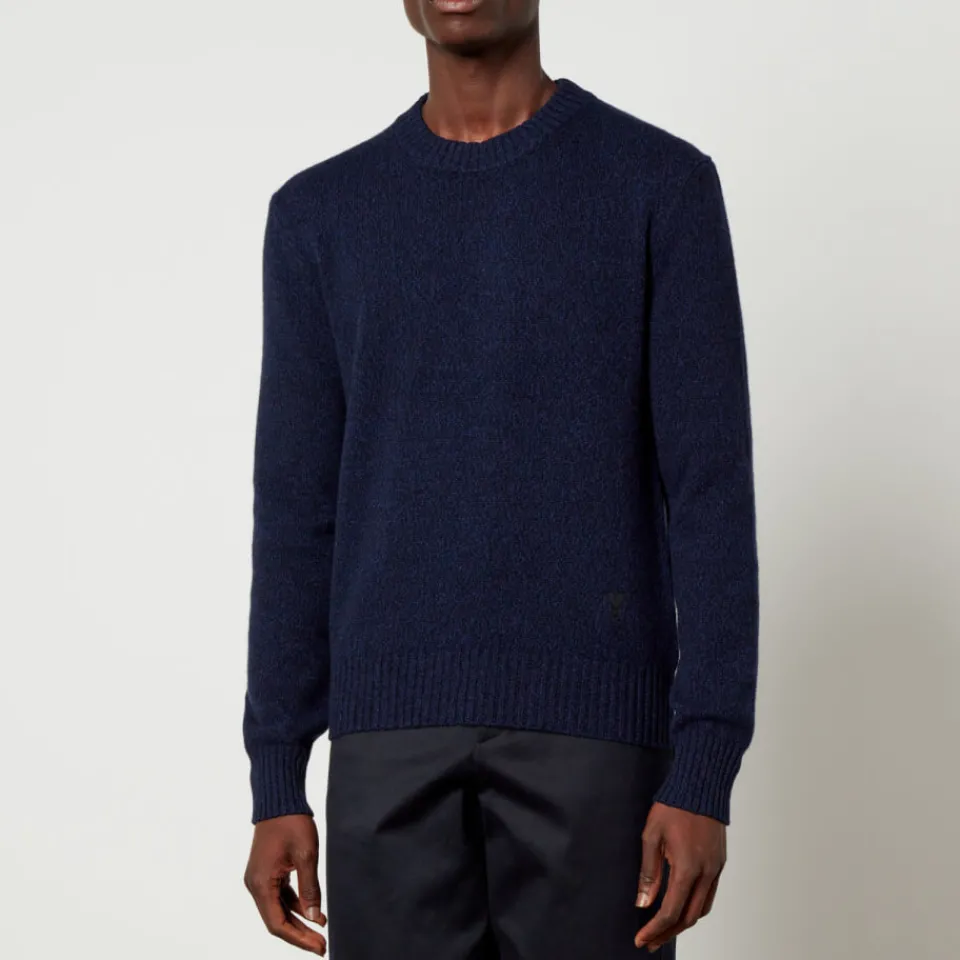 Sweatshirts|BOSS Black AMI de Coeur Cashmere and Wool-Blend Jumper - XXS