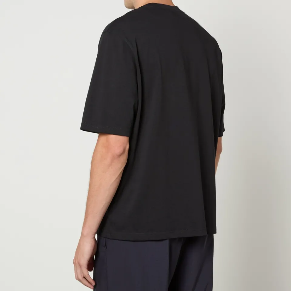 T-Shirts|T-Shirts|AMI de Coeur Logo Organic Cotton-Jersey T-Shirt - XXS