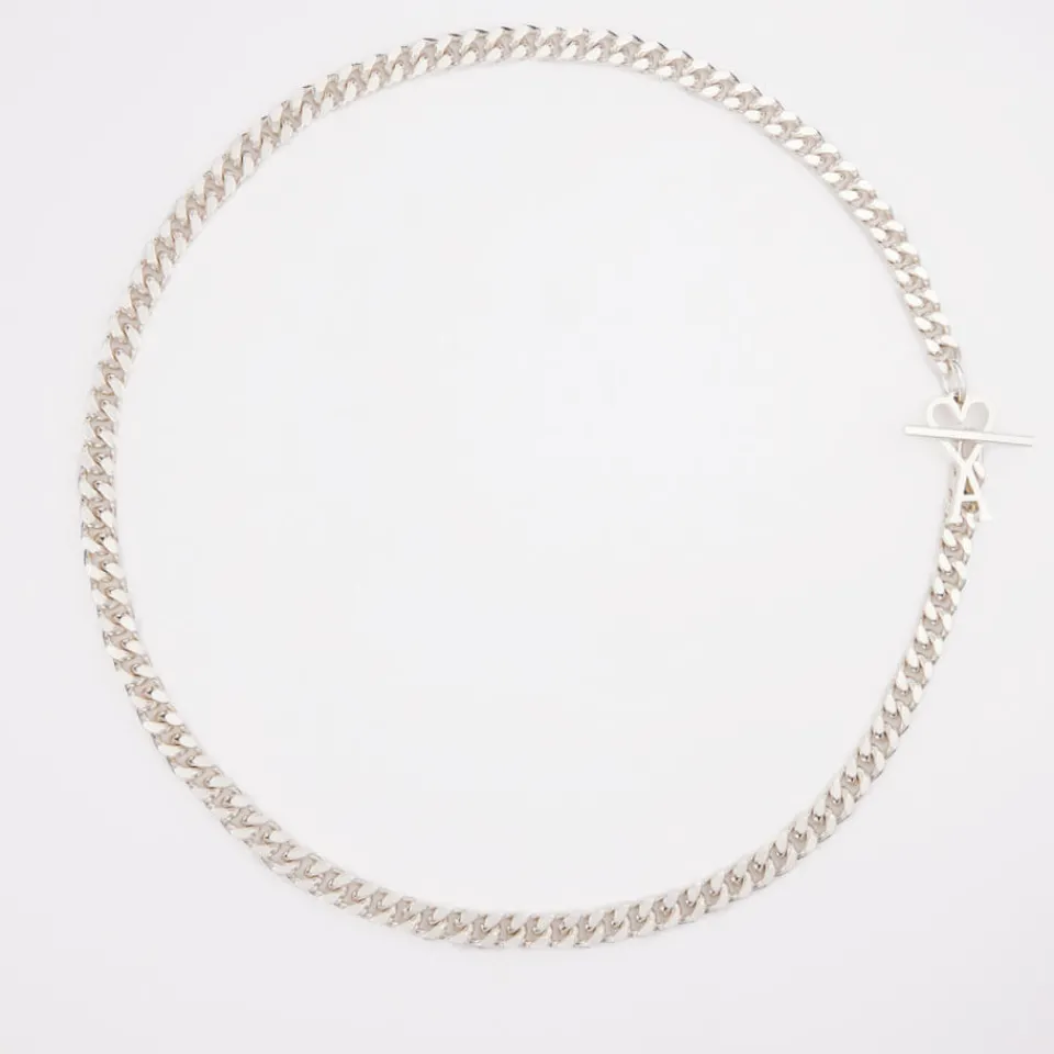 Jewellery|Dr. Martens AMI De Coeur Silver-Tone Chain Necklace