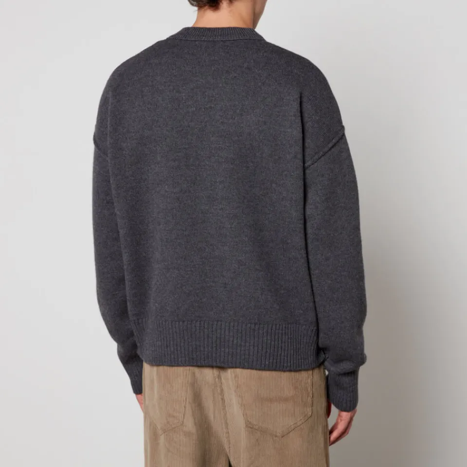 Knitwear|BY FAR AMI De Coeur Wool Jumper - L