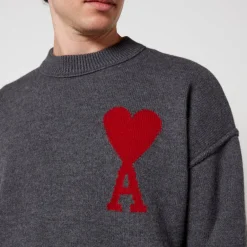 Knitwear|BY FAR AMI De Coeur Wool Jumper - L