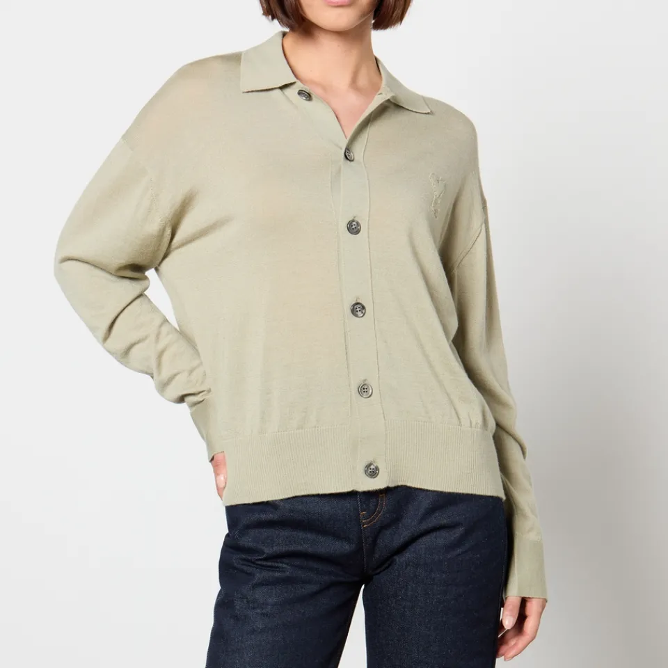 T-Shirts And Tops|Shirts And Blouses|AMI de Coeur Wool Shirt - S