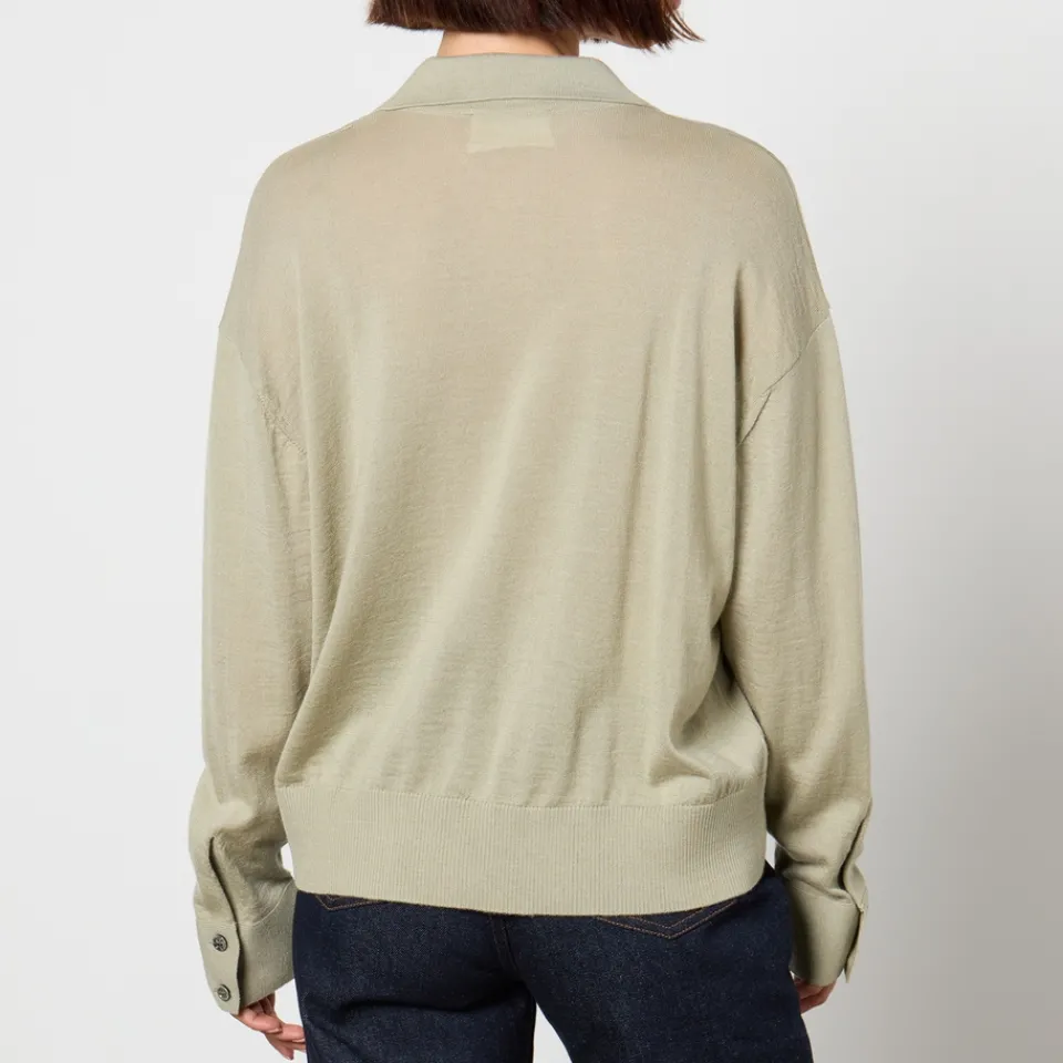 T-Shirts And Tops|Shirts And Blouses|AMI de Coeur Wool Shirt - S