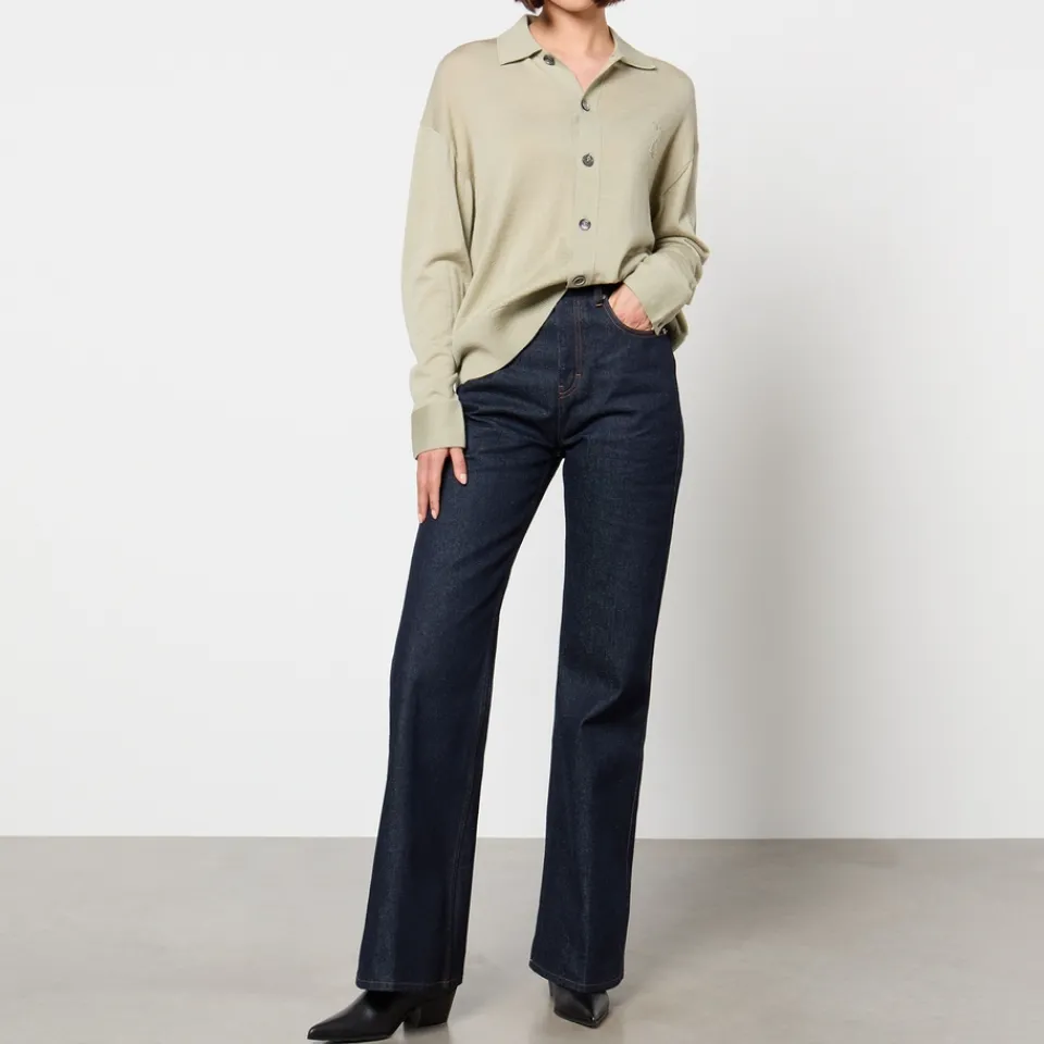 T-Shirts And Tops|Shirts And Blouses|AMI de Coeur Wool Shirt - S